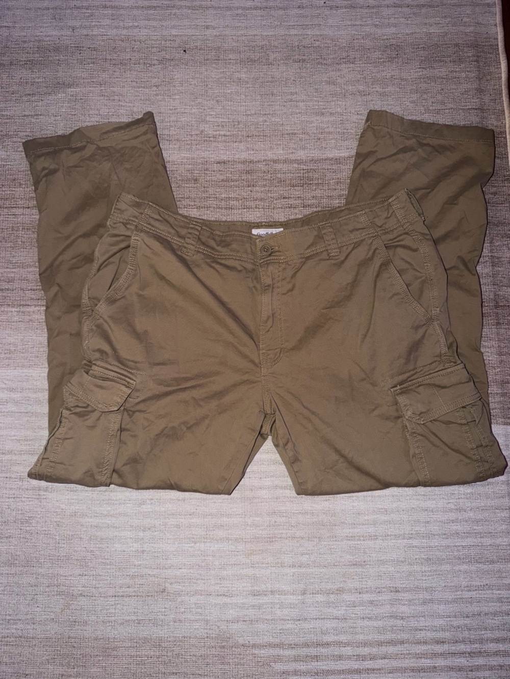 Goodfellow & Co Khaki Casual Cargo Pants